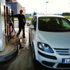 Točenje avtoplina Golf...